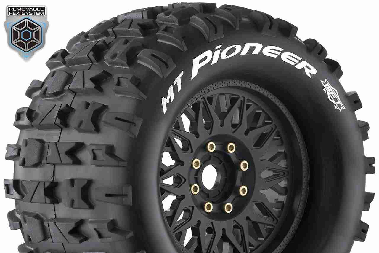 Louise RC MFT MT-PIONEER 1/8 Monster Truck Tire Set Sport Louise RC MFT MT-PIONEER 1/8 Monster Truck Tire Set Sport