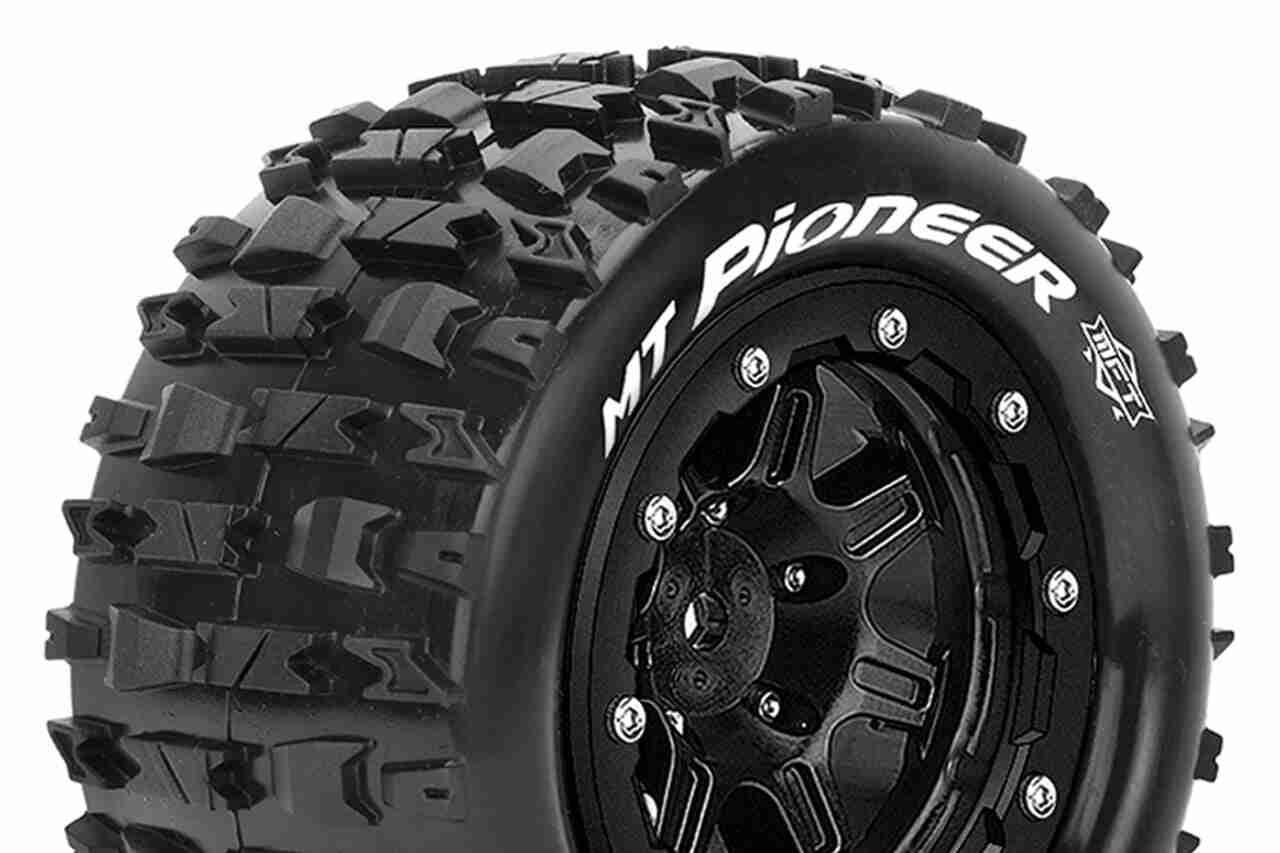 Louise RC MFT MT-PIONEER Tire Set for Maxx Sport Black Louise RC MFT MT-PIONEER Tire Set for Maxx Sport Black