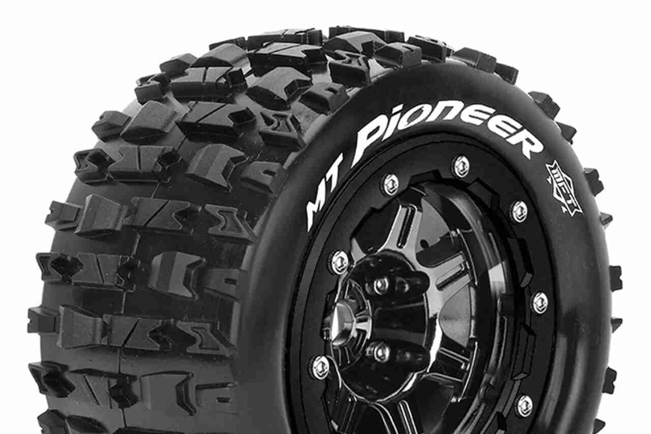 Louise RC MFT MT-PIONEER Tire Set for Maxx Sport Black Louise RC MFT MT-PIONEER Tire Set for Maxx Sport Black