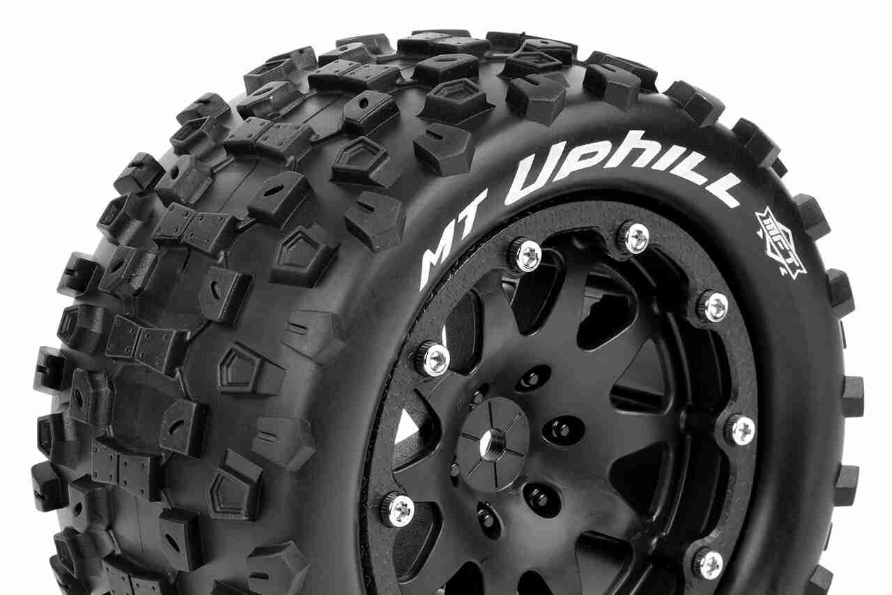 Louise RC MFT MT-UPHILL 1/10 Monster Truck Tire Set Sport Black Louise RC MFT MT-UPHILL 1/10 Monster Truck Tire Set Sport Black