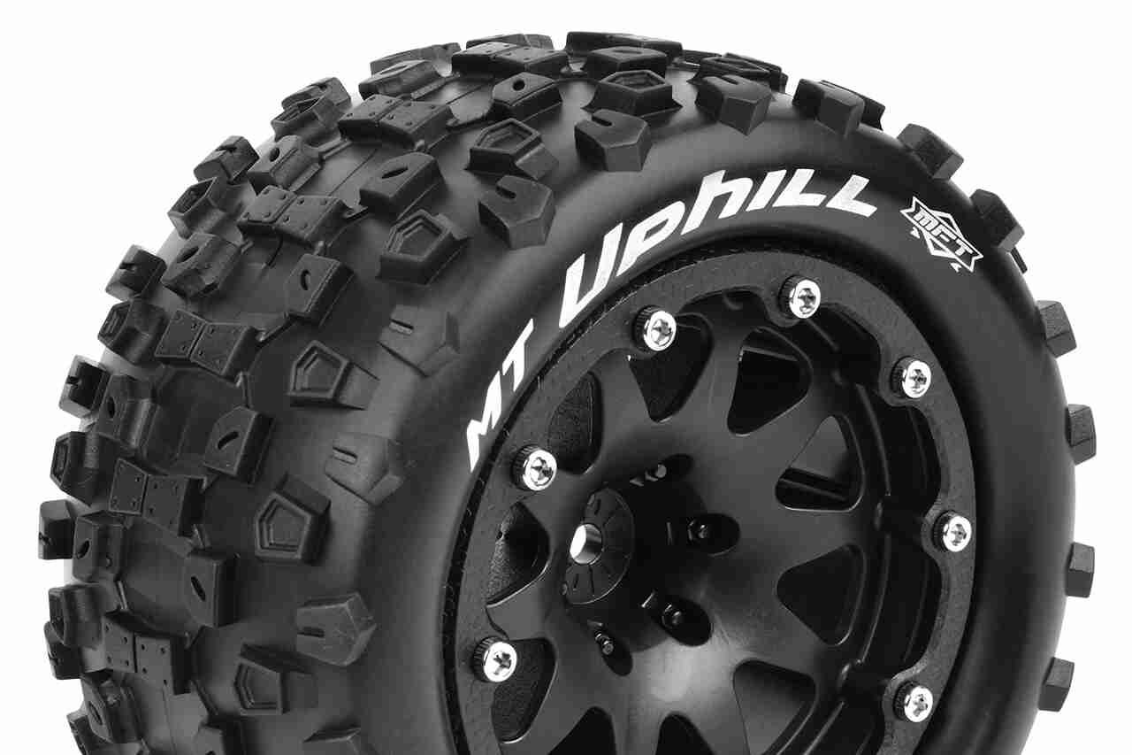 Louise RC MFT MT-UPHILL 1/10 Monster Truck Tire Set Sport Black Louise RC MFT MT-UPHILL 1/10 Monster Truck Tire Set Sport Black