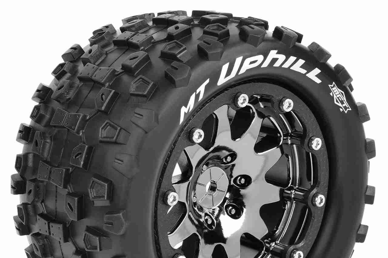 Louise RC MFT MT-UPHILL 1/10 Monster Truck Tire Set Sport Black Louise RC MFT MT-UPHILL 1/10 Monster Truck Tire Set Sport Black