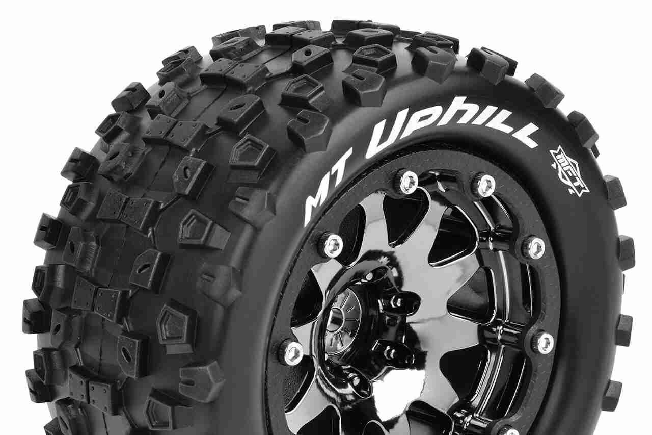 Louise RC MFT MT-UPHILL 1/10 Monster Truck Tire Set Sport Black Louise RC MFT MT-UPHILL 1/10 Monster Truck Tire Set Sport Black