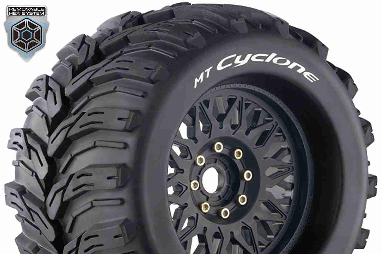 Louise RC MT-CYCLONE 1/8 Monster Truck Tire Set Sport Louise RC MT-CYCLONE 1/8 Monster Truck Tire Set Sport