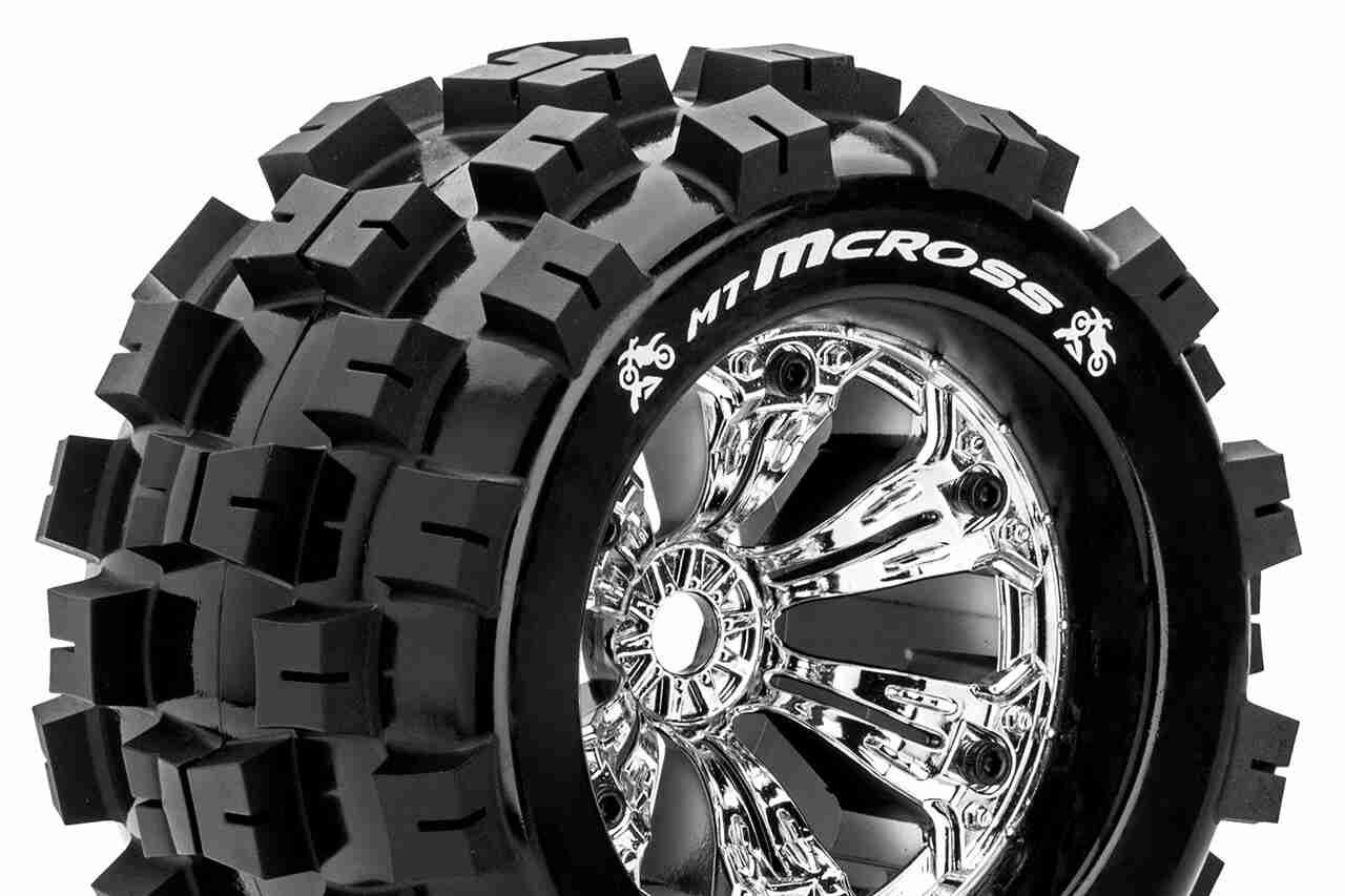 Louise RC MT-MCROSS 1/8 Monster Truck Tire Set Sport Louise RC MT-MCROSS 1/8 Monster Truck Tire Set Sport