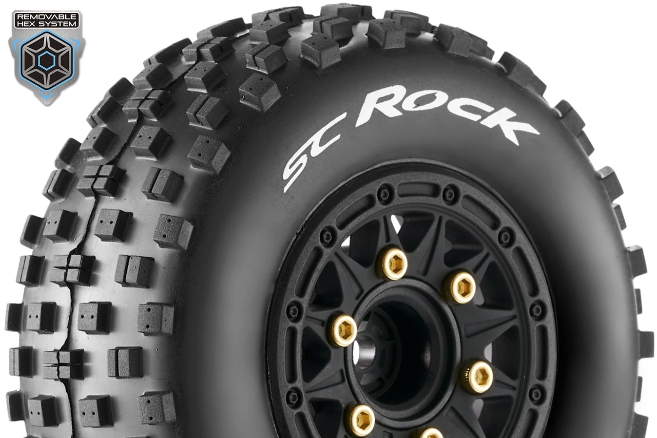 Louise RC SC-ROCK 1/10 Short Course Tire Set Soft Louise RC SC-ROCK 1/10 Short Course Tire Set Soft