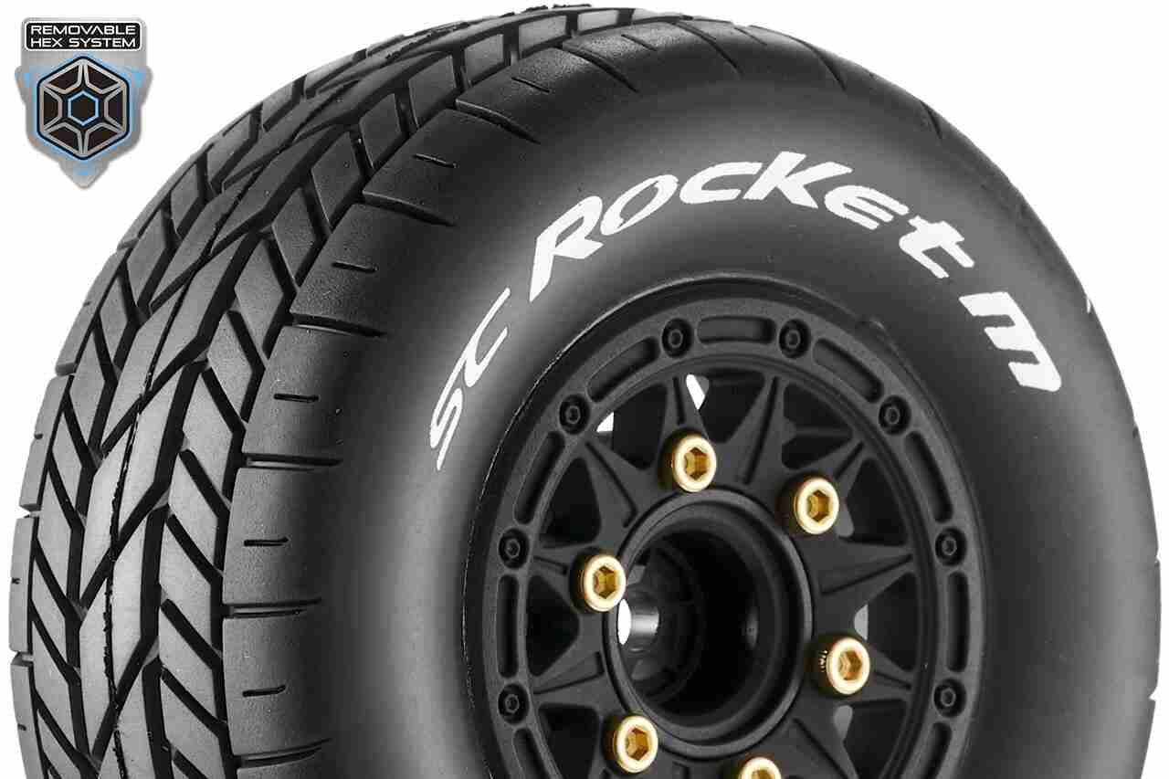 Louise RC SC-ROCKET M 1/10 Short Course Tire Set Super Soft Louise RC SC-ROCKET M 1/10 Short Course Tire Set Super Soft