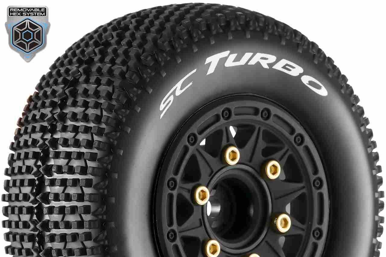Louise RC SC-TURBO 1/10 Short Course Tire Set Soft Removable 1/10 SC Hex - 12 Louise RC SC-TURBO 1/10 Short Course Tire Set Soft Removable 1/10 SC Hex - 12
