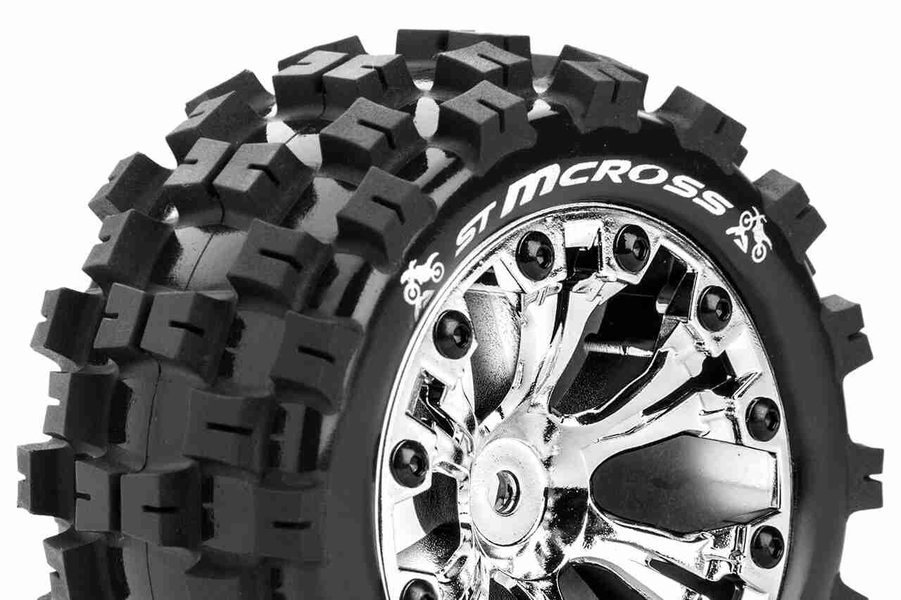 Louise RC ST-MCROSS 1/10 Stadium Truck Tire Set Sport Chrome Louise RC ST-MCROSS 1/10 Stadium Truck Tire Set Sport Chrome