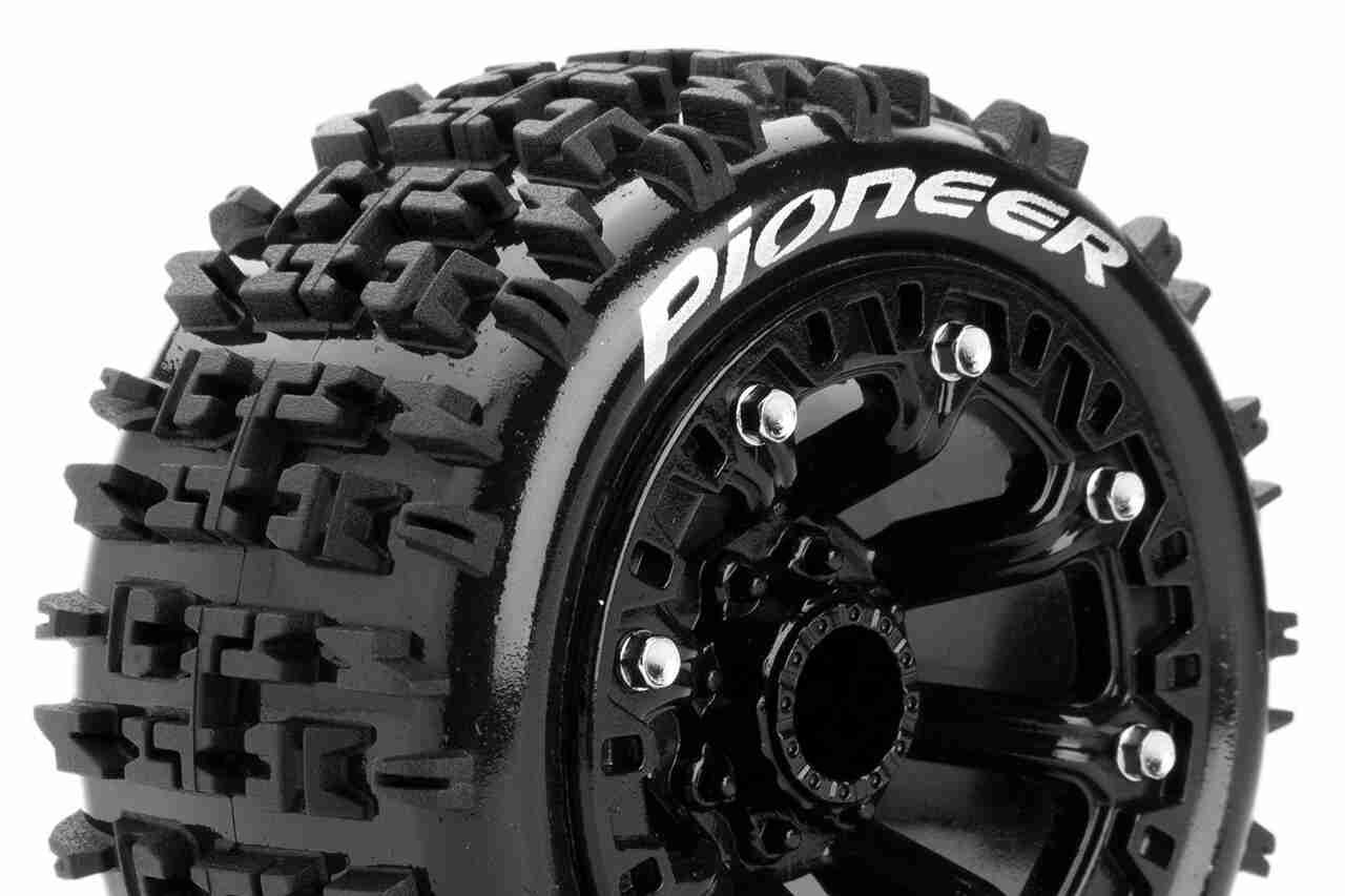 Louise RC ST-PIONEER 1/16 Truck Tire Set Sport Black 2.2 Louise RC ST-PIONEER 1/16 Truck Tire Set Sport Black 2.2