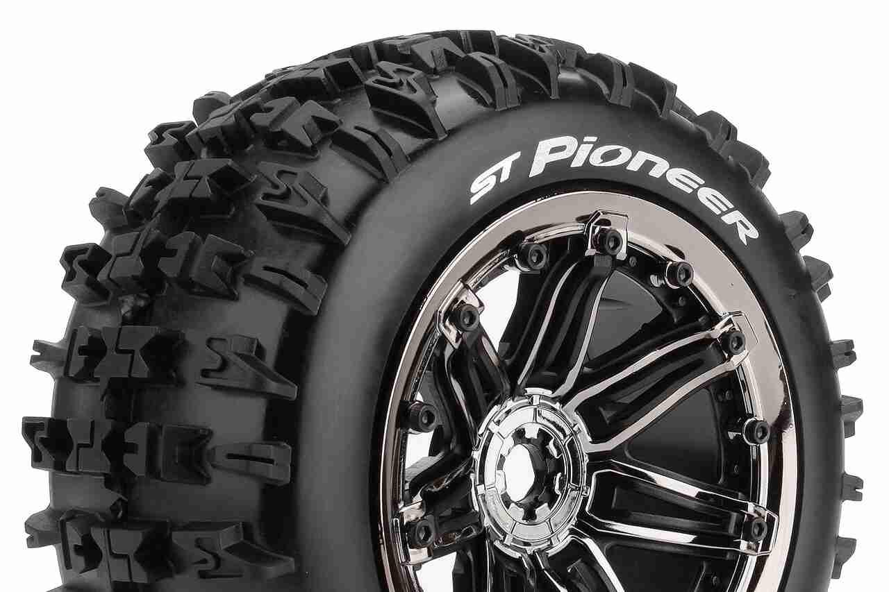 Louise RC ST-PIONEER 1/8 Stadium Truck Tire Set Sport Black Louise RC ST-PIONEER 1/8 Stadium Truck Tire Set Sport Black