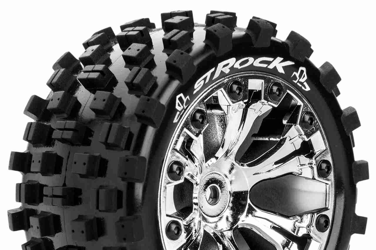 Louise RC ST-ROCK 1/10 Stadium Truck Tire Set Sport Chrome Louise RC ST-ROCK 1/10 Stadium Truck Tire Set Sport Chrome