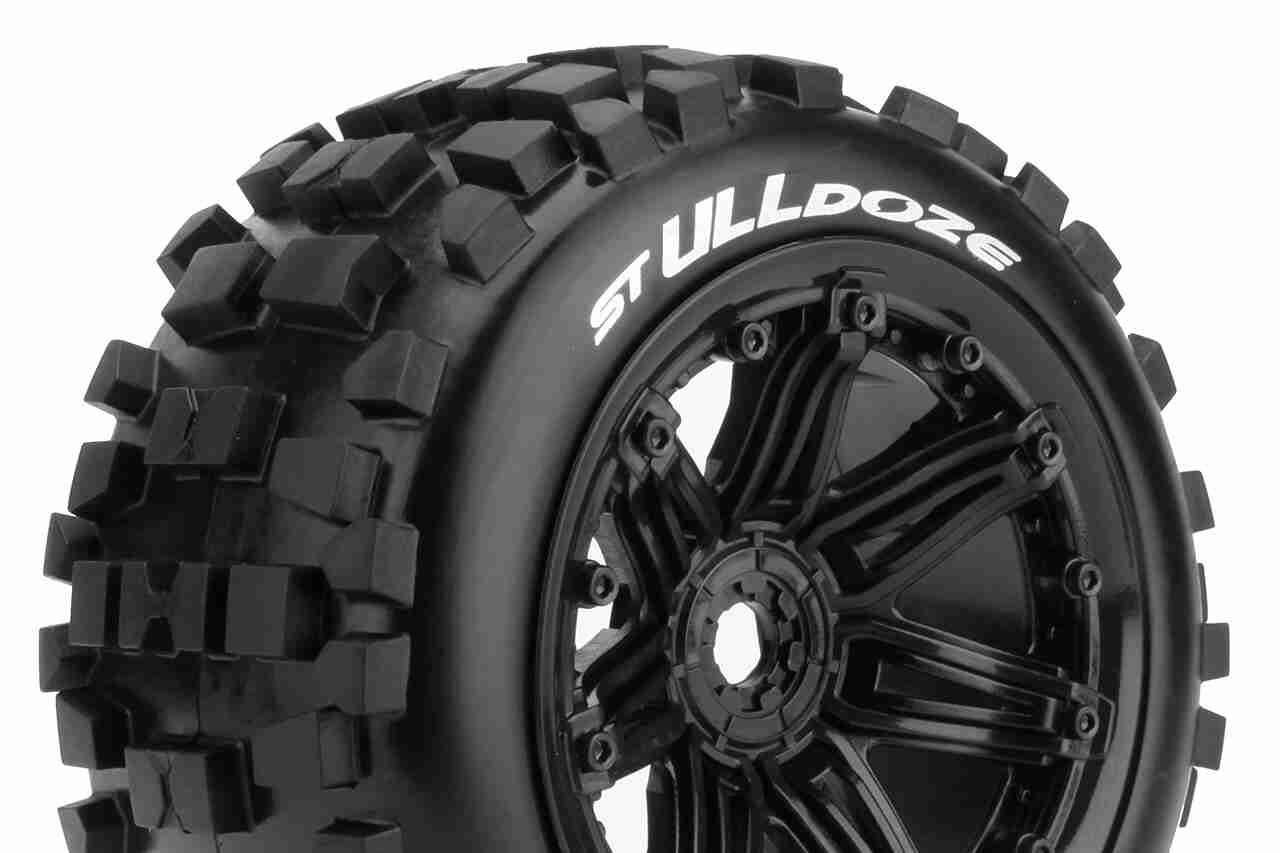 Louise RC ST-ULLDOZE 1/8 Stadium Truck Tire Set Sport Black Louise RC ST-ULLDOZE 1/8 Stadium Truck Tire Set Sport Black
