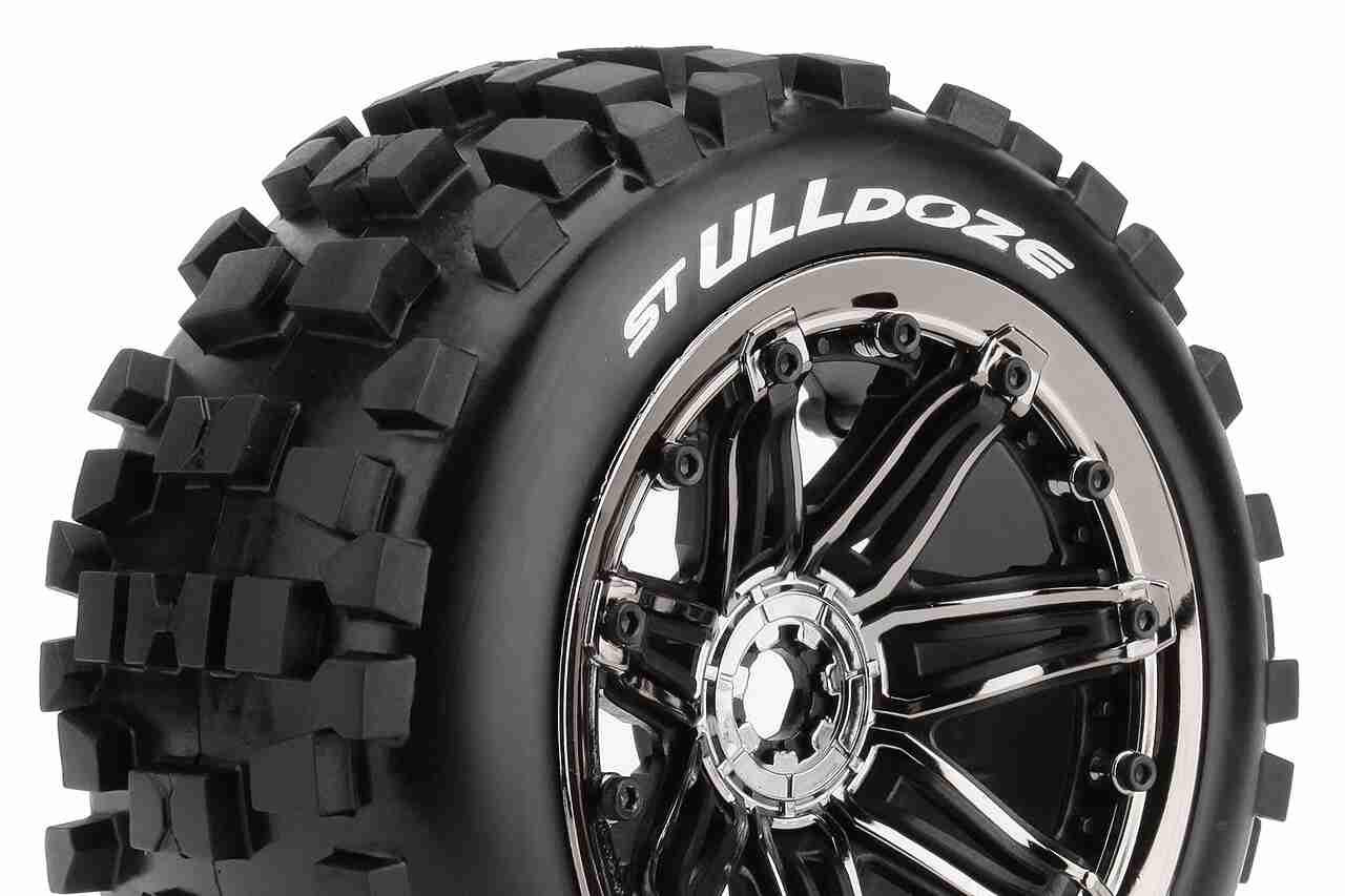 Louise RC ST-ULLDOZE- 1/8 Stadium Truck Tire Set Sport Black Louise RC ST-ULLDOZE- 1/8 Stadium Truck Tire Set Sport Black