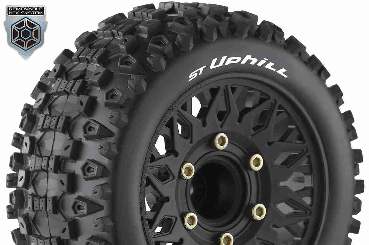 Louise RC ST-UPHILL 1/10 Stadium Truck Tire Set Sport Removable HEX 12 Narrow Louise RC ST-UPHILL 1/10 Stadium Truck Tire Set Sport Removable HEX 12 Narrow