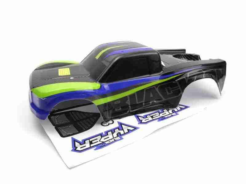 BlackZon 540278 Vyper SC Printed Body Blue-Green BlackZon 540278 Vyper SC Printed Body Blue/Green