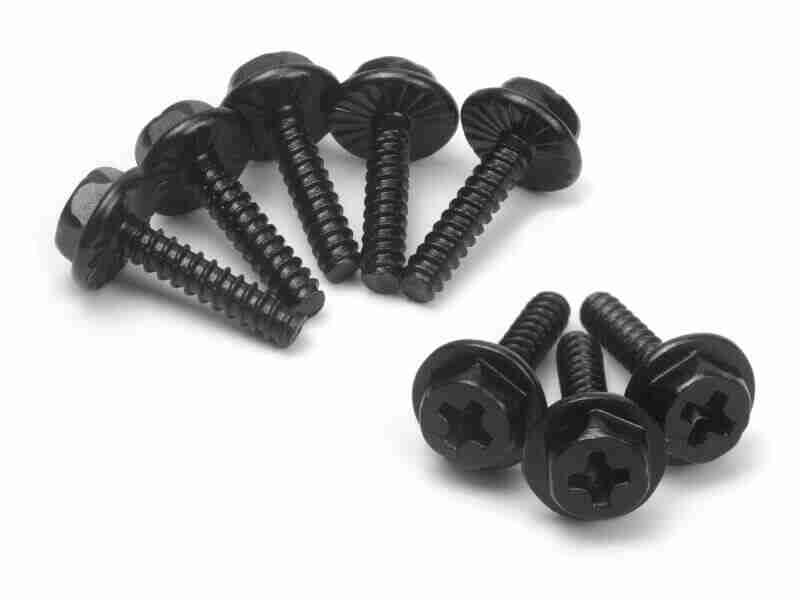 BlackZon 540333 Wheel Lock Bolts ST 2.6x12mm BlackZon 540333 Wheel Lock Bolts ST 2.6x12mm
