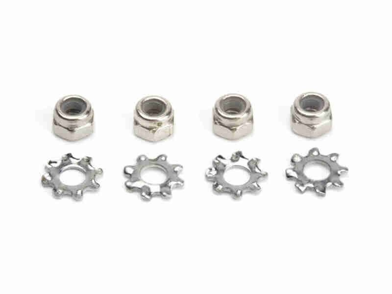 BlackZon 540485 Wheel Lock Nut M2.5 BlackZon 540485 Wheel Lock Nut M2.5