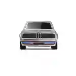 HPI Nano-TTR BMW 2002 Turbo - Silver - Car Only - 161403