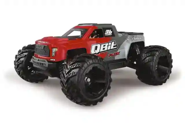 Maverick Qbit MT Monster Truck - Rød - 151003 https://rodes.dk/produkt/rodes-leg/r-c-fjernstyrede-koretojer-fly/r-c-biler/maverick-qbit-mt-flux-roed-4wd/