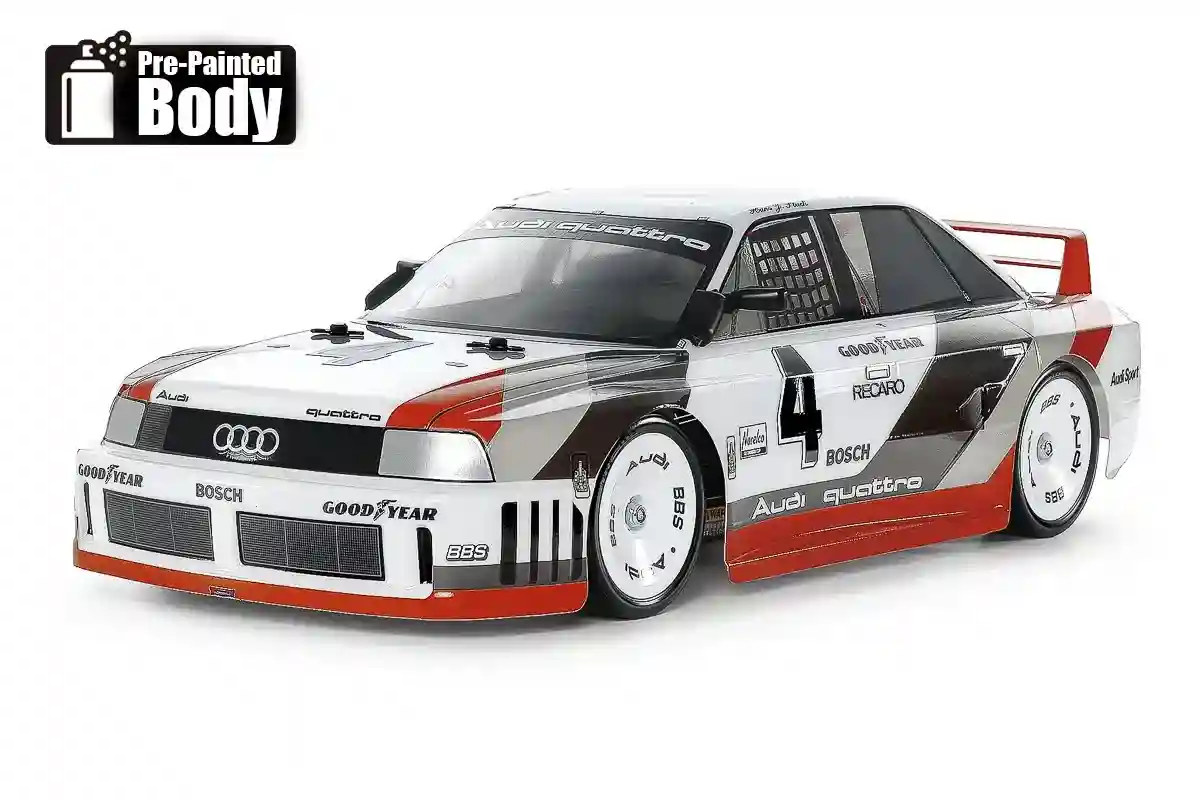 Tamiya Audi 90 quattro Racing - Malet Karosseri - 47511 Tamiya Audi 90 quattro Racing - Malet Karosseri - 47511